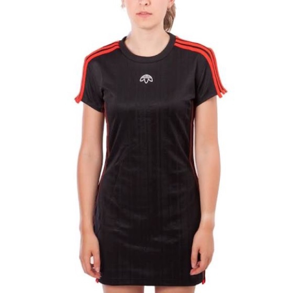 adidas by Alexander Wang AW Dress W (Black / Red)